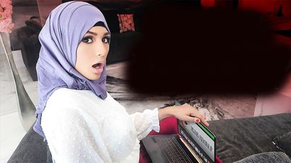 Arab Teenage Stepsis Tries To Fit In