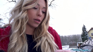 Public Agent French Babe Jennifer Amilton Drills A Guy In His Office