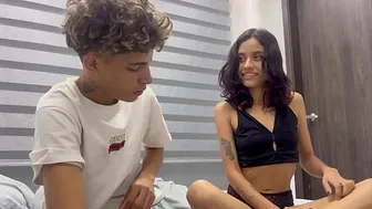 My Little Stepsister Catches Me Playing With Her Underwear And I Get A Craving For Some Hot Sex  REAL AMATEUR SEX