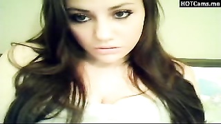 Cute Teen Flashing Big Boobs