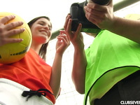 Magical Brown Haired Sweetie Lilly P Gets Tempted And Drilled