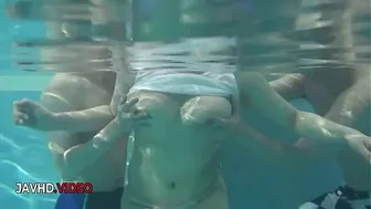 Hot Japanese Blowjob By The Pool: Suzuna Komiya’s Big Tits Tease Before Intimate Oral Deli