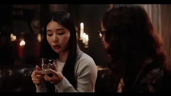 Japanese Asian Vampire Sex   Big Tits Babe Rikako Seduced By Nerdy Leana And Becomes Lesbian Demon