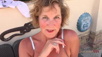 Dirty Older Slur Aunt Judy Fucks Teen Prostitute Molly In Wet Messy Mardi Gras Orgy