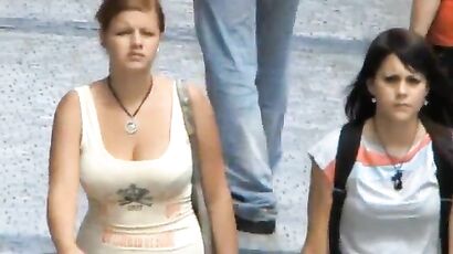 Candid Amateurs Public Voyeur Big Breast