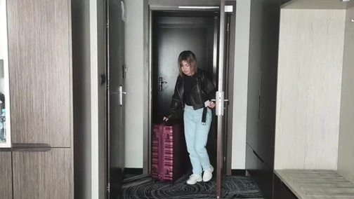 I Jerk Off As The Maid Arrives — He Stares &mdash;  Then Pounds Me Hard And Licks Me Raw