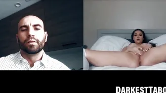 Athena Faris Webcam Teasing Bald Stud’s Pussy🌮️ With Passion