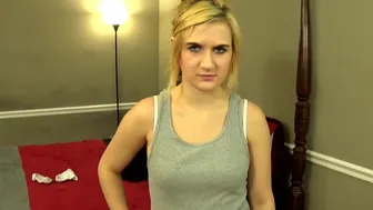 Fifi Foxx   Hot Stepsister Tricked Into Giving A Blowjob