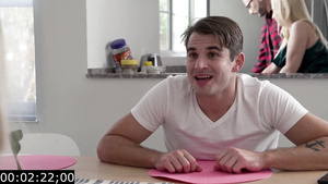 Kenzie Reeves & Christie Stevens Step Fantasy 4some Orgy