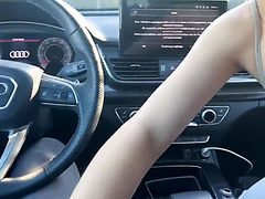 Teen Asian Slut Gave Public Blowjob In Car And Got Cum In Mouth Almost Getting Caught