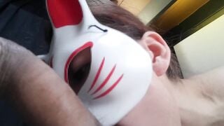 4k Blowjob Ultra Close Range Shooting High Resolution A Blowjob Like A Role Model Rub Sperm On Dick