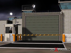 Black Futa Fucks Tied Up Whore   Porn Cartoon Uncensored