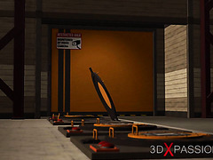 Black Futa Fucks Tied Up Whore   Porn Cartoon Uncensored