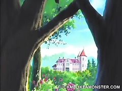 Hairy Uncensored Hentai Threesome Maids In Dream