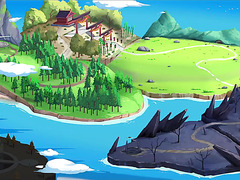 Hot Uncensored Gameplay: Busty Big Booty Elf Girl Satisfies Your Cock With Footjob Blowie And Fuck