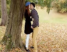 Nerd Redhead Denisa Is Cock Slut