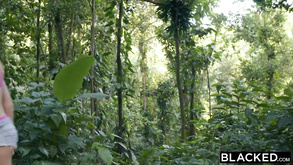 Blacked Petite Blond Hair Babe Gets Dominated By Two Monster Bbcs