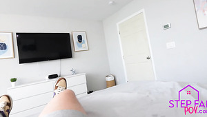 Attentive Nurse Stepmom Wants To Take Care Of His Cock Boo Boo