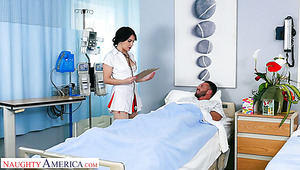 Appetizing Big Bottomed Nurse Valentina Nappi Rides Her Naughty Patient On Top