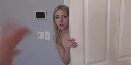 Blonde Melody Marks Pounded By Stepbro Doggystyle POV