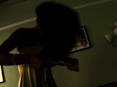 Stripped Down Ebony Babes Riyanna Skie