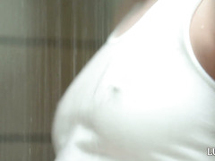 Pale Babe Maddie Winters Has Sensual And Oily Sex In Shower