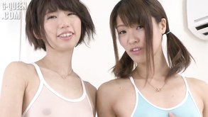 Two Naked Asian Babes