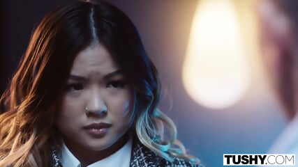 TUSHY Petite Lulu Gets Some Anal Discipline By Her Boss