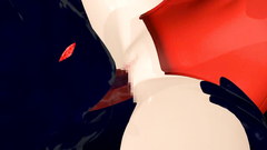 This Monster Likes To Lick Bondaged Babe’s Shaved Pussy