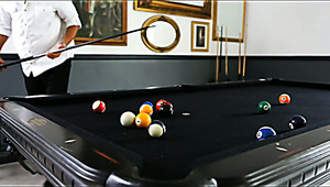 Brunette Babe Gets Drilled Well In The Kitchen By Her Horny Fellow