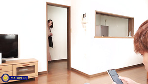 A Brunette Babe Has Her Juicy Pussy Pleased Very Well With Passion