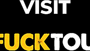 Let’s See How Far This Huge Honk Can Go Down The Throat Of This Short Latina Babe