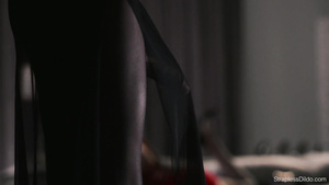 Strapless Erotic Dildo Session With Two Young Lesbian Babes