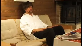 Big Ass Brunette Spanked By Her Own Brother