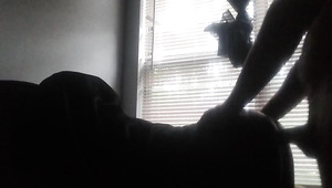 Busty Ebony MILF Enjoys A Good Morning Hot Doggy Fuck With Her Big Dick Lover In The Hotel