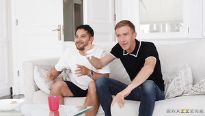 Sexy Slut Enjoys The Big Dick Of Her Husband’s Best Friend Until He Sees It.