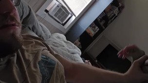 Beautiful Big Titty Dark Haired Girlfriend Gets Tits Sucked And A Deep Dripping Creampie