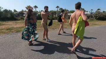 Cassy Hill   Outdoor Beach Bukkake BBW