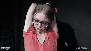 Submissive Svelte Hoe Alice Deserves To Be Hogtied Hard Enough