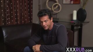 Big Ass Ebony MILF Masseuse Gave A Blowjob To Perverted Big Cock Client