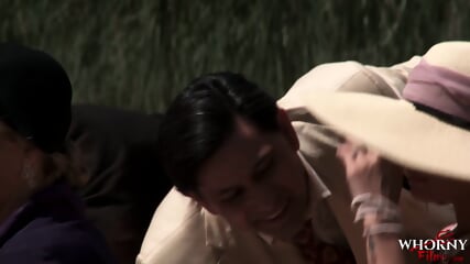 WHORNY FILMS Best Outdoor Porn Orgy Ever Hot Girls Indulge In Big Group Fuck