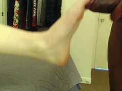 Amateur Brunette Fucks Two Big Cocks