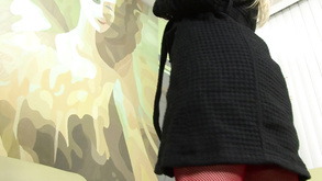 Red Stockings And Big Black Penis In Backside Paris Gables