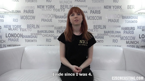 Blondie And Redhead At Casting Threesome Sex Video