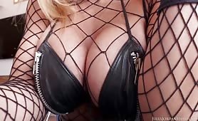 Bombastic Blonde Lady Olivia Austin Swallows Cum After Hard Fucking