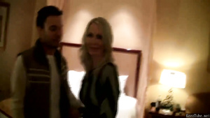 Blonde Housewife MILF Has Fun With Two Lucky Lovers In Amateur Threesome