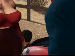 GF Cheated In The Middle Of Nowhere By BBC   Car Repair XXX