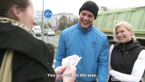 Swinger Party In The Car