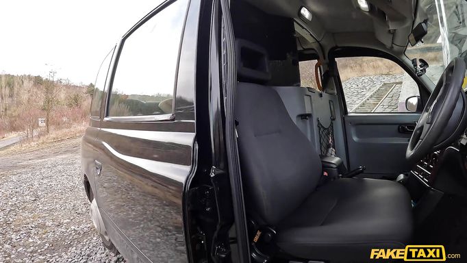 Hot Blonde Trades Her Body For A Taxi Ride