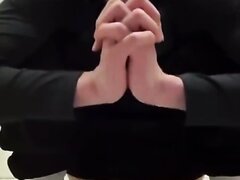 Chinese Man Unloads In Squat Toilet